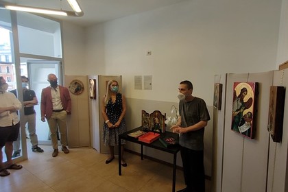 Изложба на православни икони в Генералното консулство на Република България в Милано